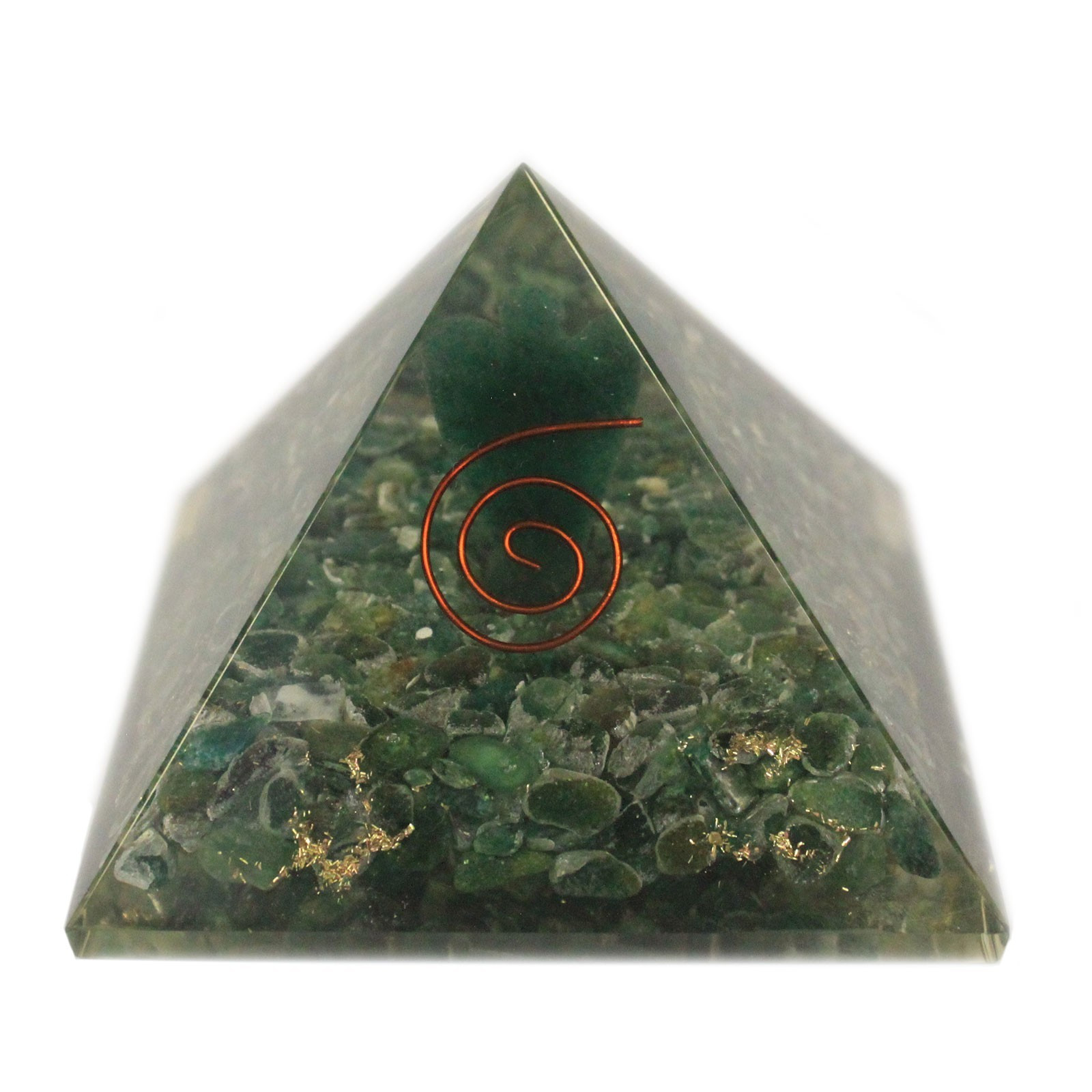 2074 Lrg Orgonite Pirâmide70mm - Anjo - Image 6