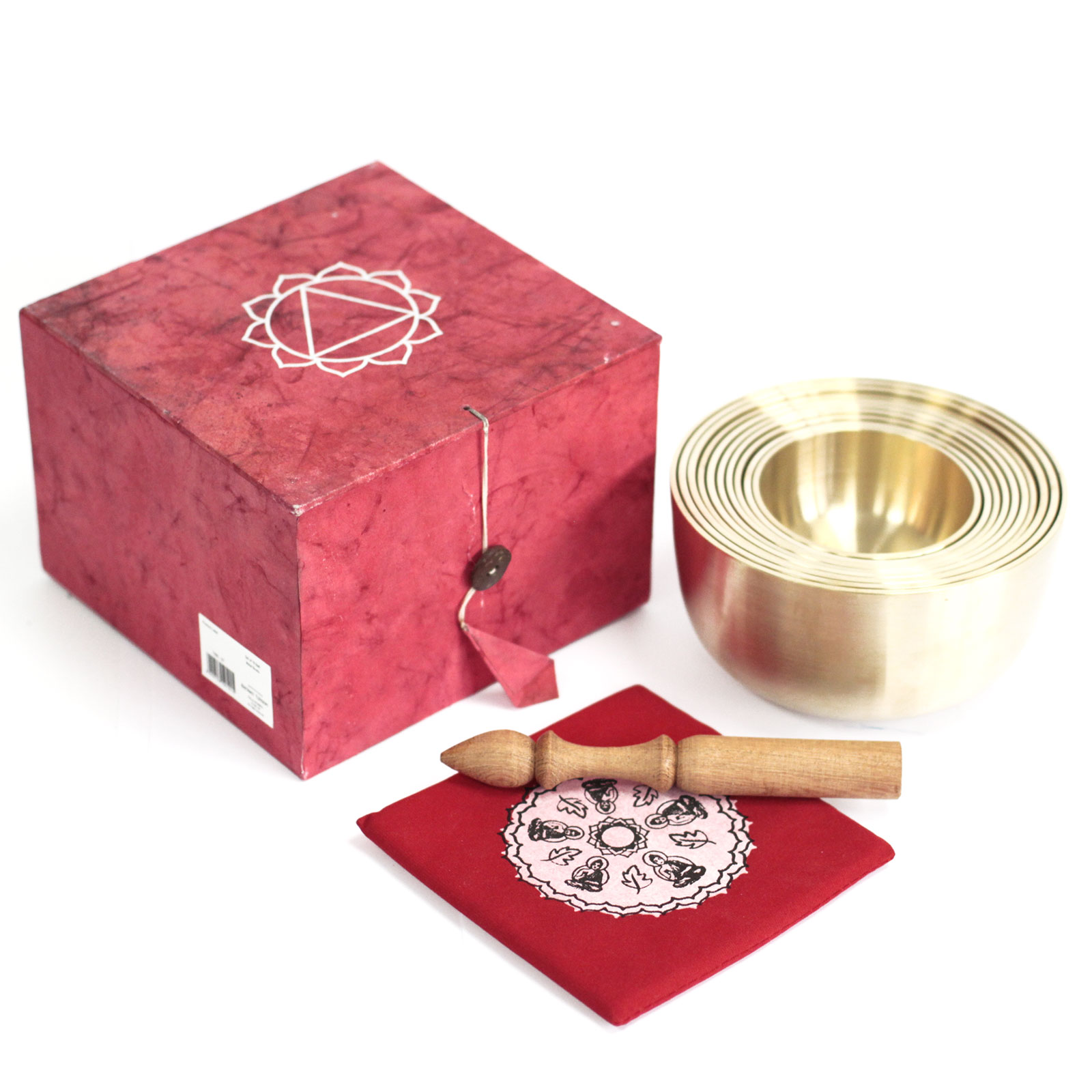 40935 Conjunto de 10 tigelas de metal Bell - Image 4