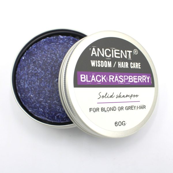 Champô Sólido 60g - Framboesa Preta