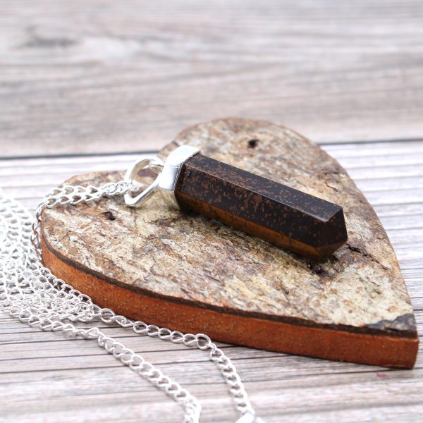 Pingente de Gemstone Classic Point - Tiger Eye