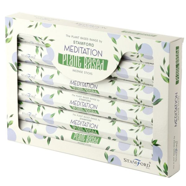 6 x Incensos à base de plantas - Meditação