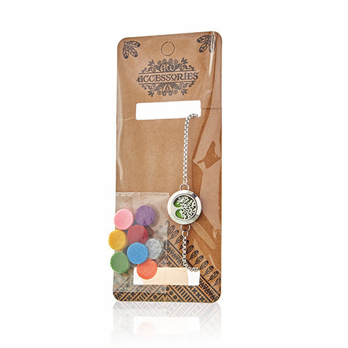 4782 Pulseira de corrente de aromaterapia - asas de anjo - 20mm - Image 3