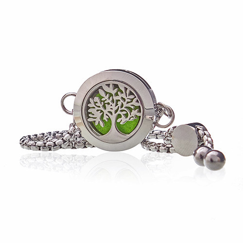 Pulseira de corrente de aromaterapia - Árvore da vida - 20mm