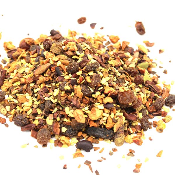 Infusão de chocolate quente orgânico