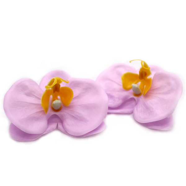 25x Flor de Sabonete Artesanal - Orquidea - Roxo